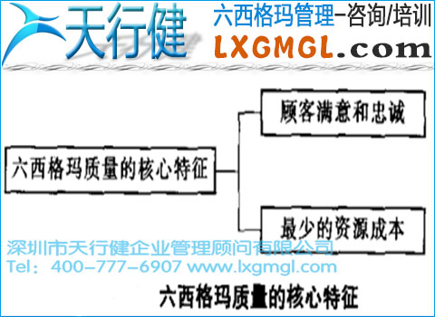 六西格瑪?shù)暮诵奶卣鳌?jīng)濟性