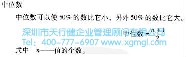 中位數與眾數的測量計算方法