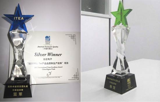 臺達電子集團出席首屆中美質量