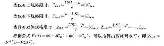 六西格瑪項目測量階段：過程能力分析